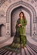 Dhanak Embroidery 3PC SUIT BTK-1032