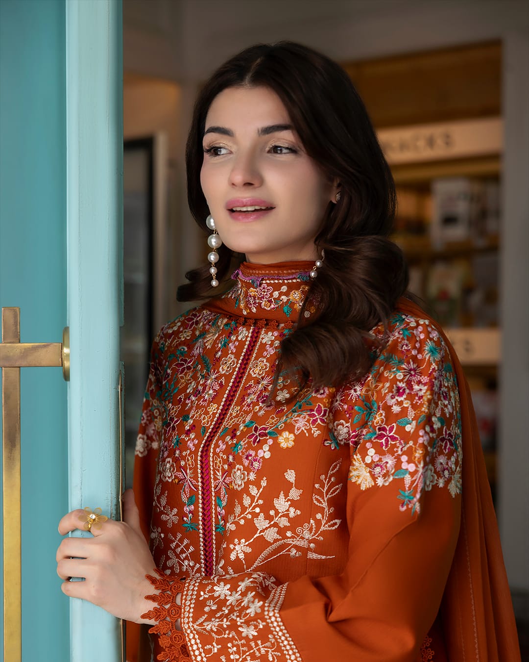 Dhanak Embroidery 3PC SUIT BTK-1062