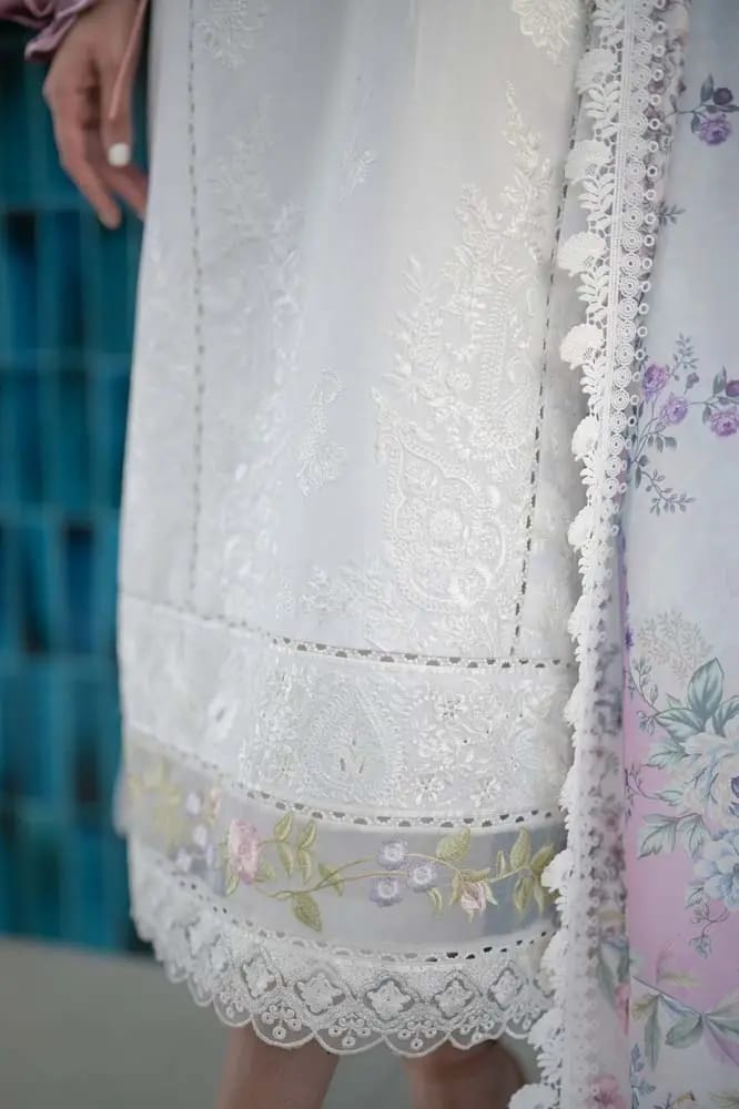 Dhanak Embroidery 3PC SUIT BTK-1068