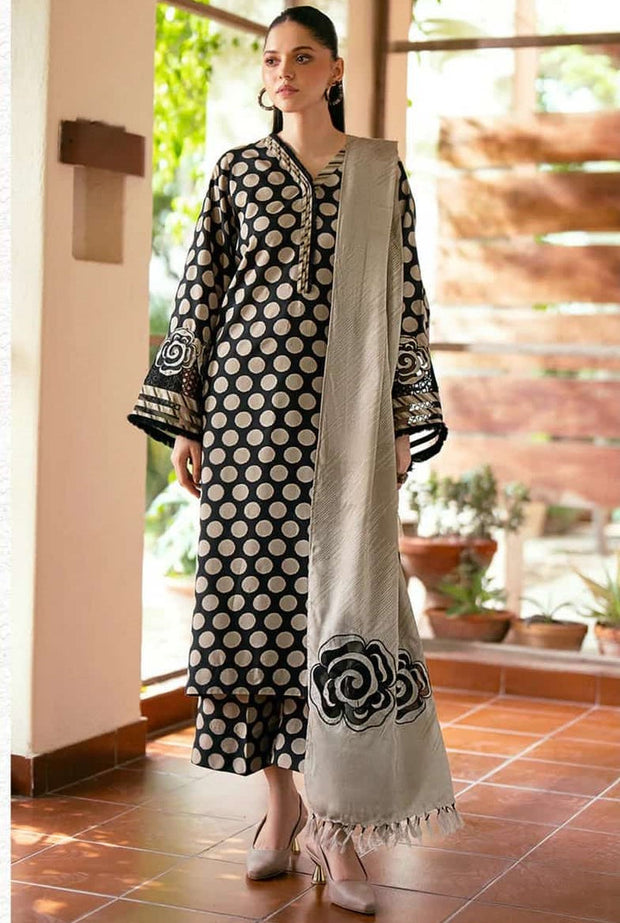 3PC Embroidered IR020-M