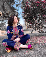 3PC Embroidered IR0082