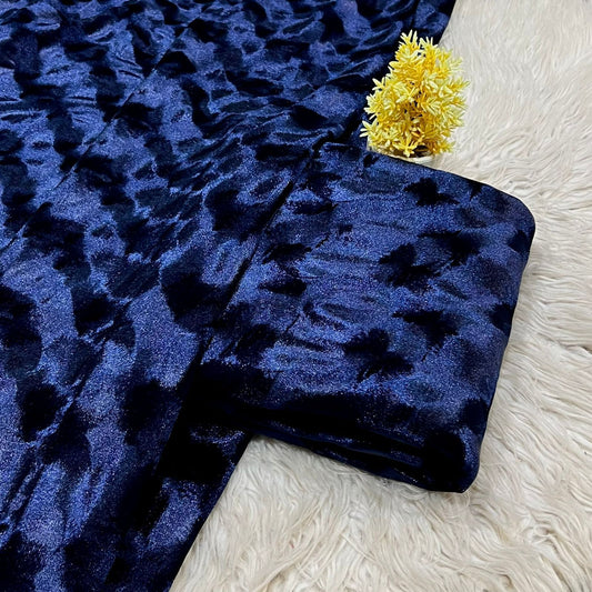 Premium Korean Velvet 2-piece Unstitched BS-11