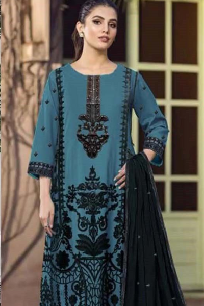 3PC Embroidered IR0092