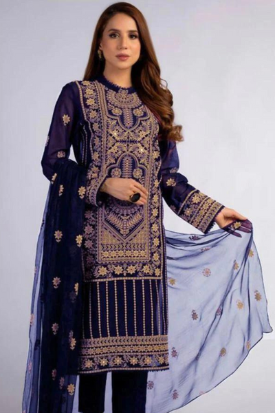 3PC Embroidered IR0099