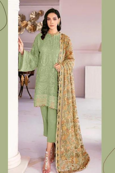 3PC Embroidered IR0013