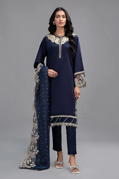 3PC Embroidered IR043-M