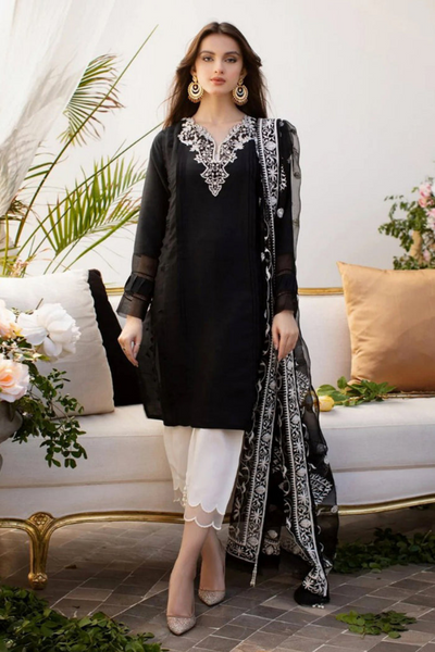 3PC Embroidered IR044-M