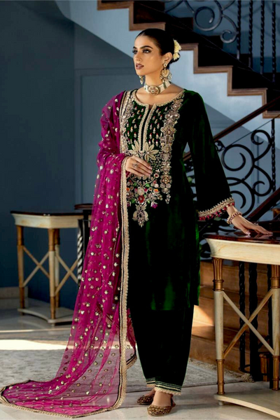 3PC Embroidered IR045-M