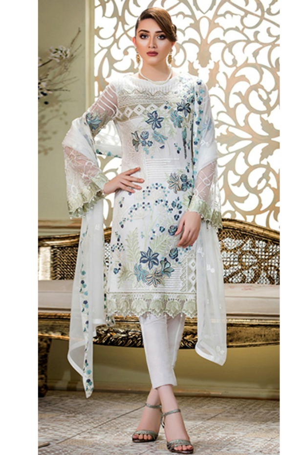 3PC Embroidered IR047-M