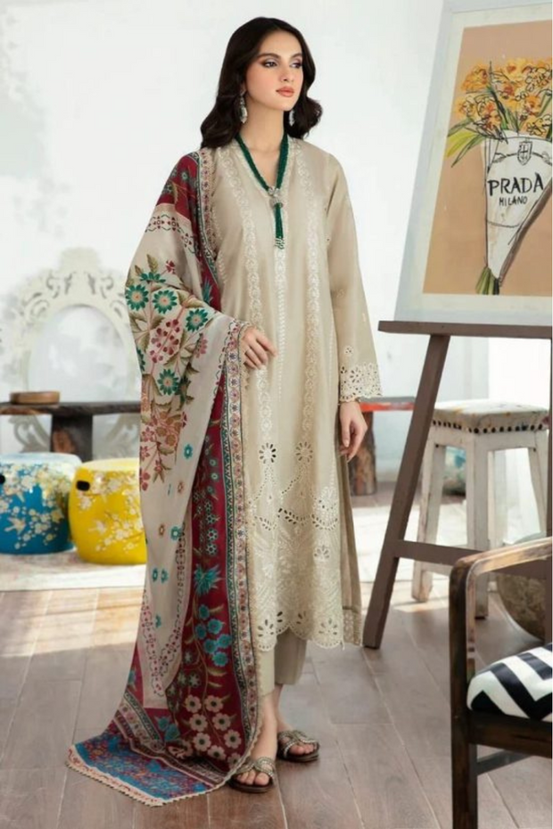 3PC Embroidered IR0031