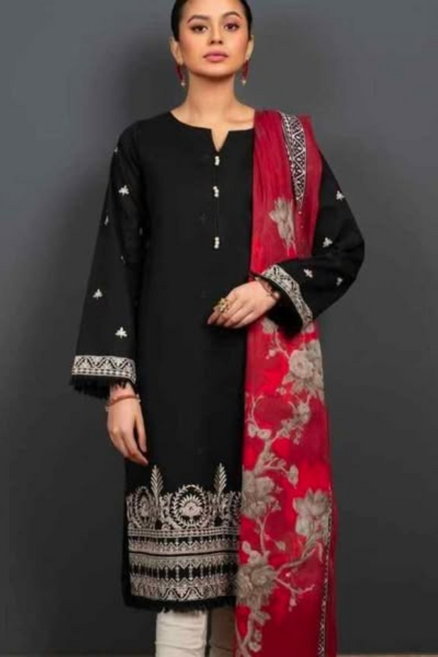 3PC Embroidered IR0033