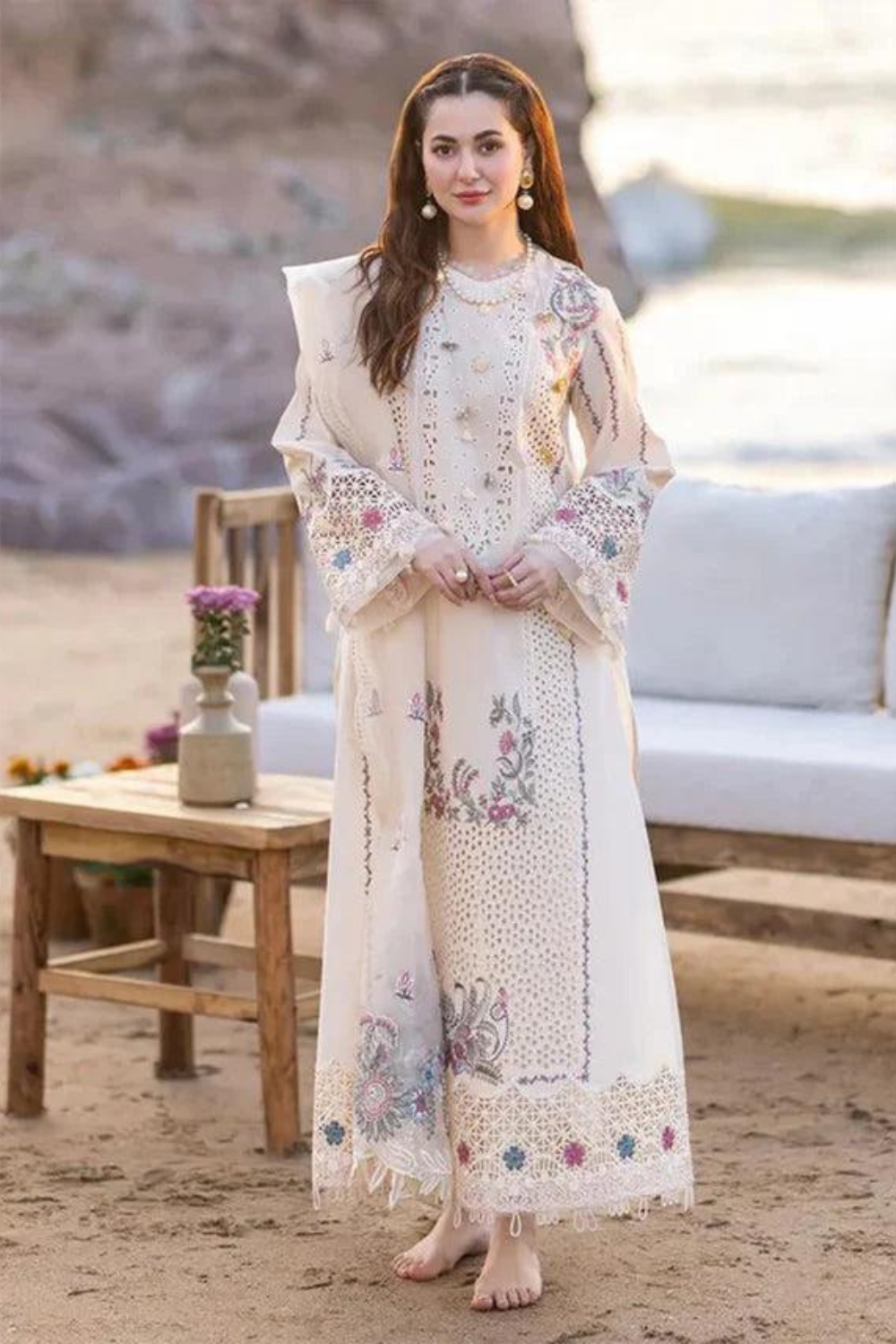 3PC Embroidered IR025-M