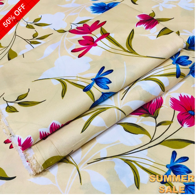 FLORAL PRINTS 2PC SUMMER WEAR