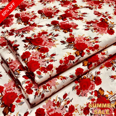 FLORAL PRINTS 2PC SUMMER WEAR