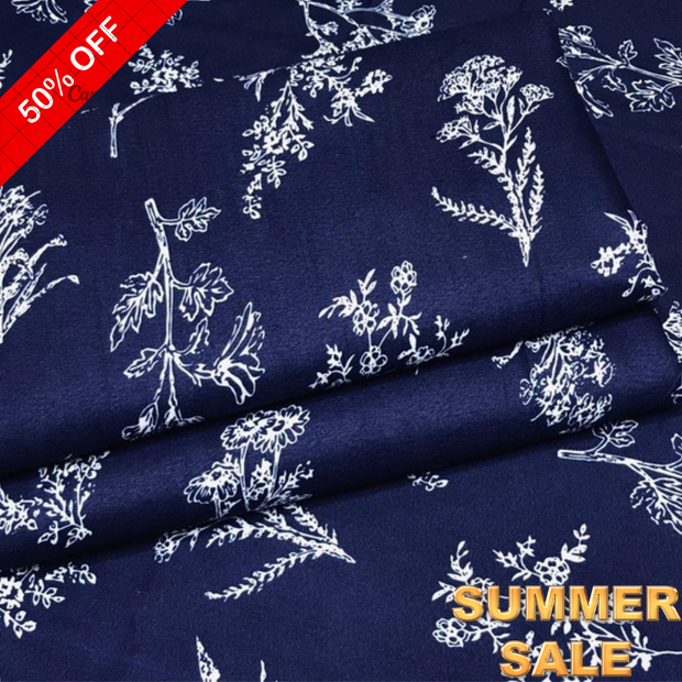 2025-SUMMER WEAR 2PC FLORAL PRINT