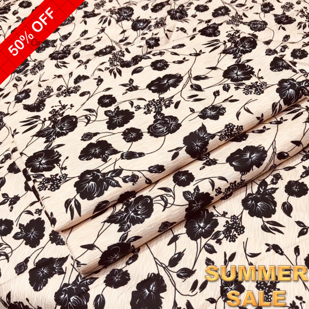 2025-FLORAL PRINTS 2PC SUMMER WEAR