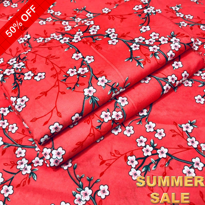 2025-FLORAL PRINTS 2PC SUMMER WEAR