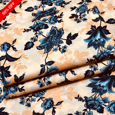 2025-FLORAL PRINTS 2PC SUMMER WEAR