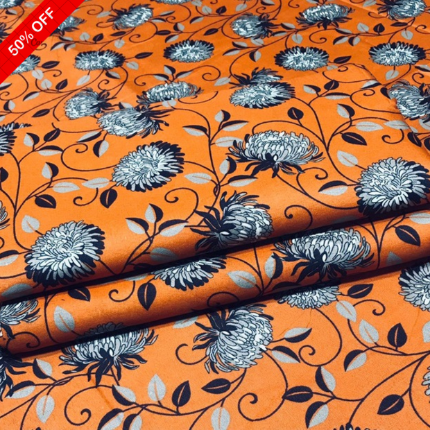 2025-FLORAL PRINTS 2PC SUMMER WEAR