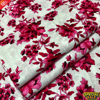 2025-FLORAL PRINTS 2PC SUMMER WEAR