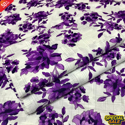 2025-FLORAL PRINTS 2PC SUMMER WEAR