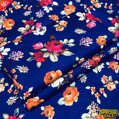 2025-FLORAL PRINTS 2PC SUMMER WEAR