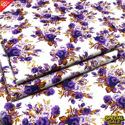2025-FLORAL PRINTS 2PC SUMMER WEAR