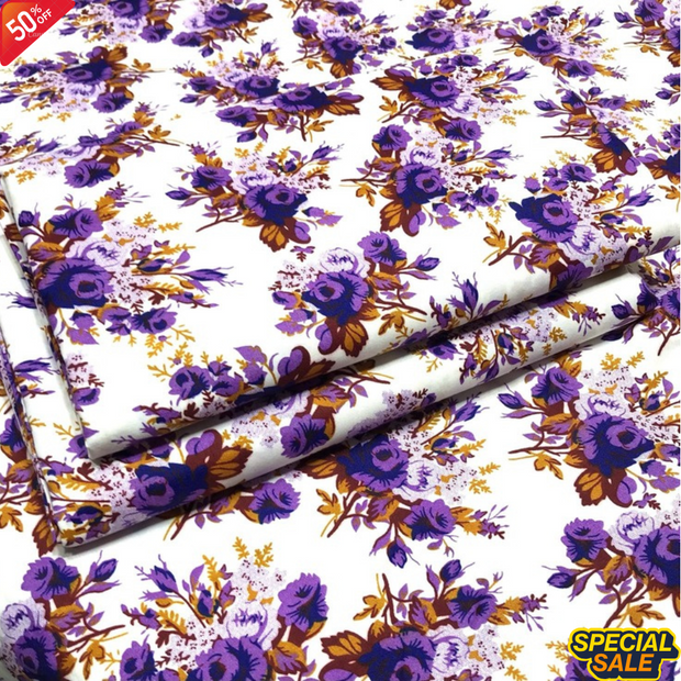 2025-FLORAL PRINTS 2PC SUMMER WEAR
