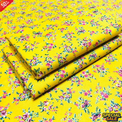 2025-FLORAL PRINTS 2PC SUMMER WEAR