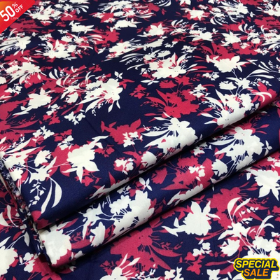 2025-FLORAL PRINTS 2PC SUMMER WEAR
