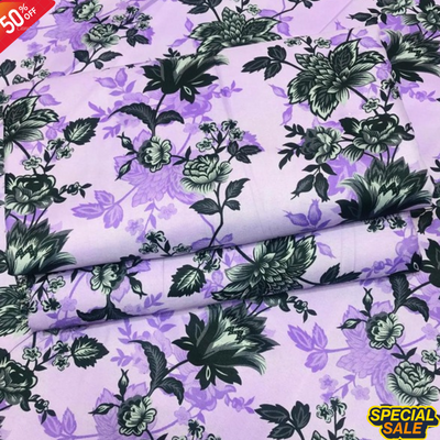 2025-FLORAL PRINTS 2PC SUMMER WEAR