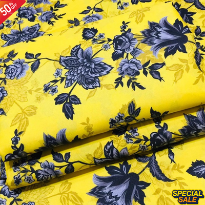 2025-FLORAL PRINTS 2PC SUMMER WEAR