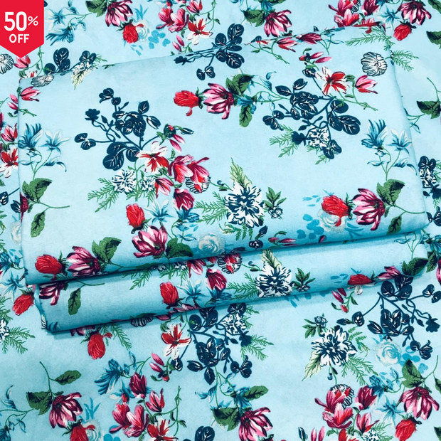 BS NEW 00 ARRIVEL FLORAL PRINTS  2PC