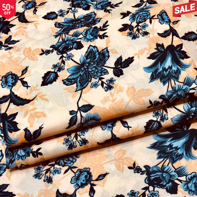 BS CAMBRIC COTTON FLORAL PRINT 2PC