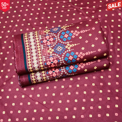 BS CAMBRIC COTTON FLORAL PRINT 2PC