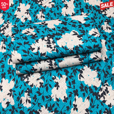BS CAMBRIC COTTON FLORAL PRINT 2PC