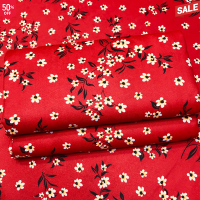 BS CAMBRIC COTTON FLORAL PRINT 2PC