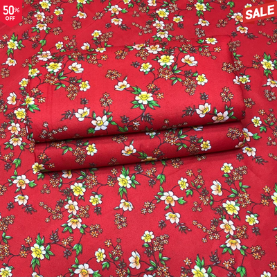 BS CAMBRIC COTTON FLORAL PRINT 2PC