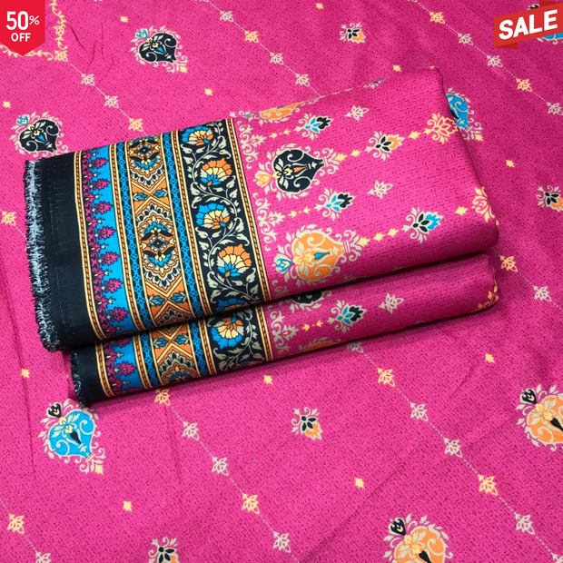 BS CAMBRIC COTTON FLORAL PRINT 2PC
