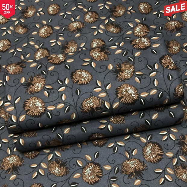 BS CAMBRIC COTTON FLORAL PRINT 2PC