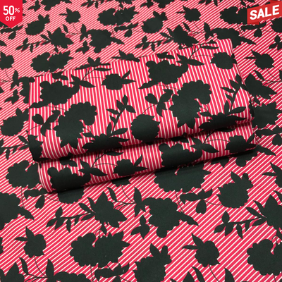 BS CAMBRIC COTTON FLORAL PRINT 2PC
