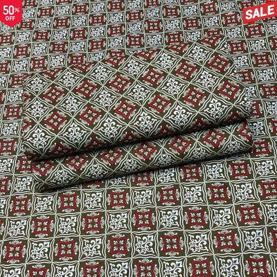 BS CAMBRIC COTTON FLORAL PRINT 2PC
