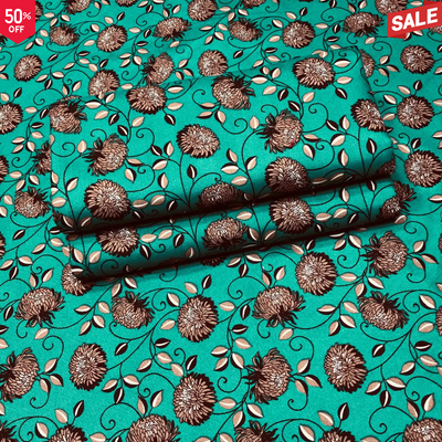 BS CAMBRIC COTTON FLORAL PRINT 2PC