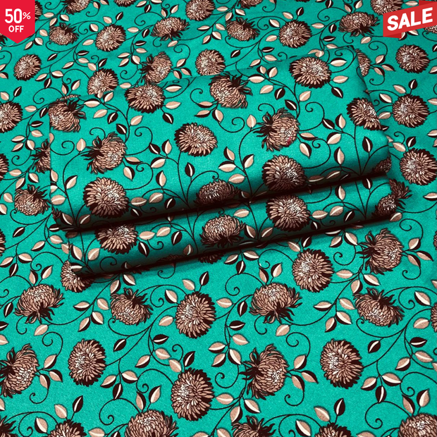 BS CAMBRIC COTTON FLORAL PRINT 2PC