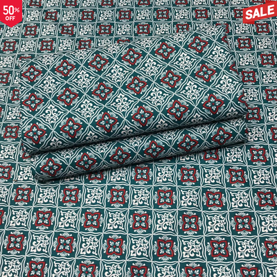 BS CAMBRIC COTTON FLORAL PRINT 2PC
