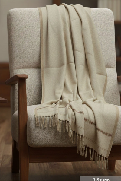 MEN WINTER WOOL SHAWL SKIN