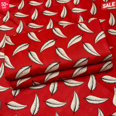 KHADDAR BS FLORAL PRINT 2PC