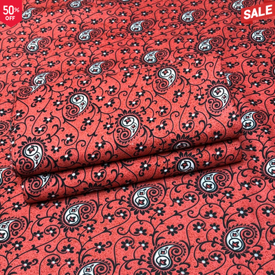 KHADDAR BS FLORAL PRINT 2PC