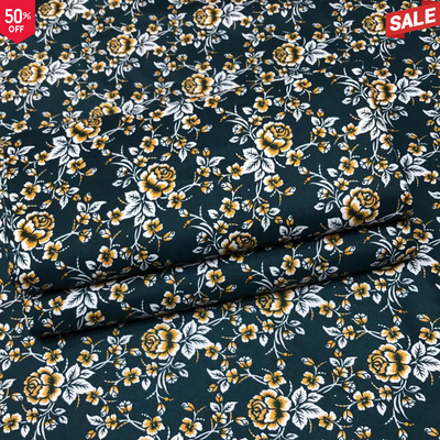 KHADDAR BS FLORAL PRINT 2PC