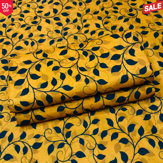 KHADDAR BS FLORAL PRINT 2PC